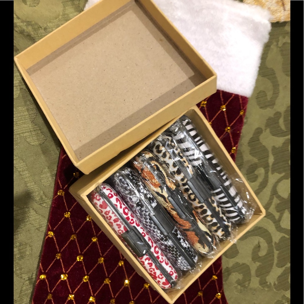 RFID Card Carrier Only 2 left Zebra and Leopard
